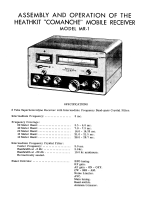 Heathkit MR-1-Comanche-mobile-receiver - Manual-sch 